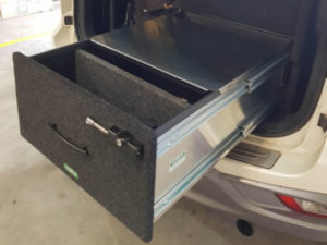 Double Drawer Runners 700mm Long