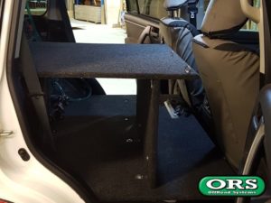 2nd Row Seats Storage Platform