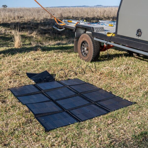 300W Portable Folding Solar Blanket Mat - Image 3