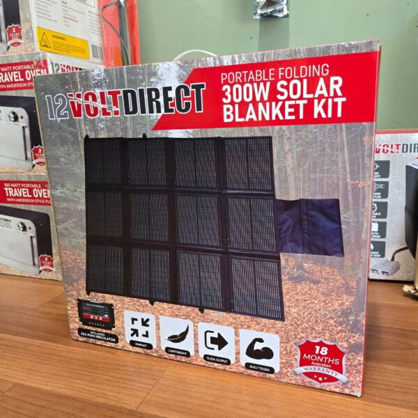 300W Portable Folding Solar Blanket Mat